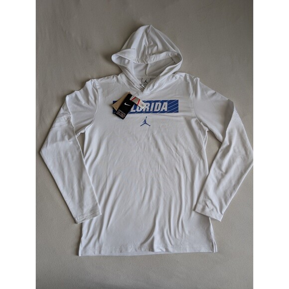 Nike Jordan Florida Gators Dri-Fit Sideline Hoodie Men Medium Performance